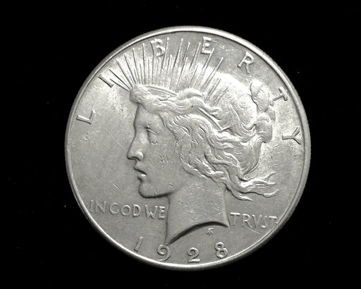 HS&C: 1928 S  Peace Dollar UNC  Coin