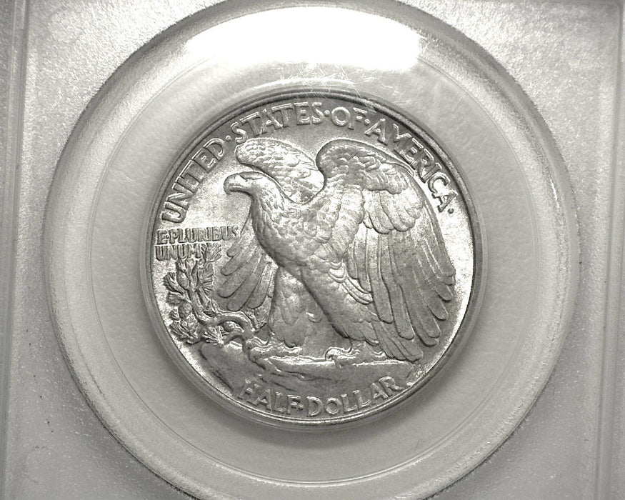 HS&C: 1940   Walking Liberty Half Dollar PCGS XF Cleaned Coin