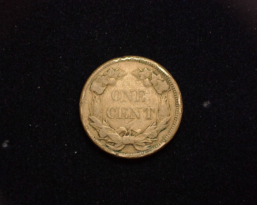1858 Flying Eagle Penny/Cent F Large letter.