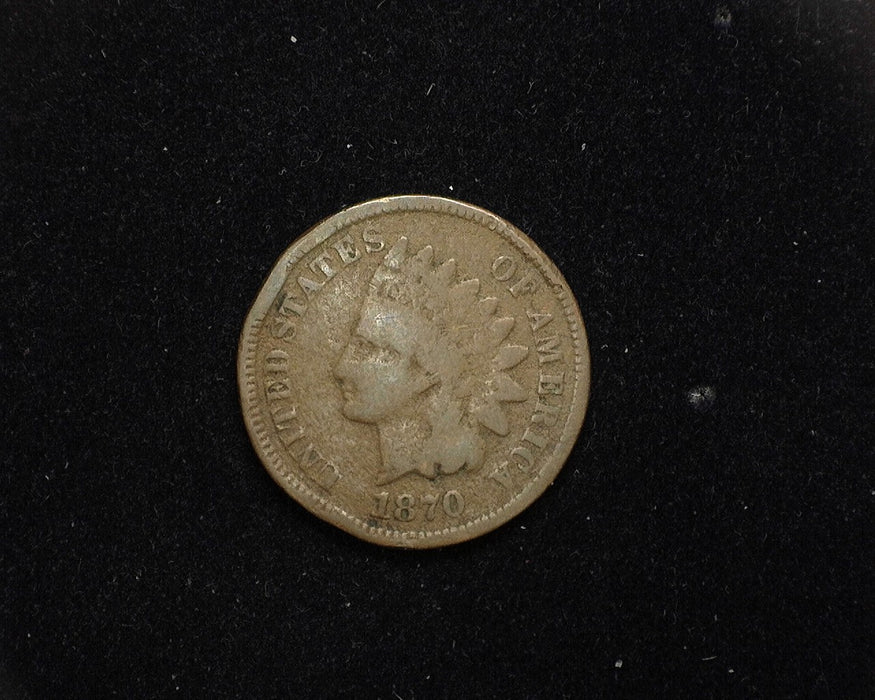 1870 Indian Head Penny/Cent G - US Coin