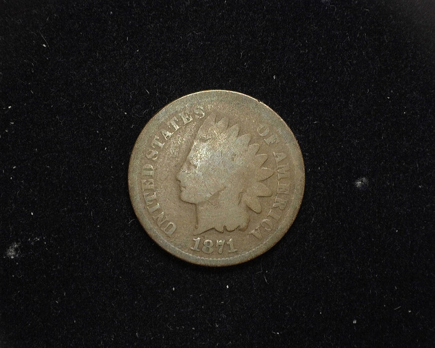 1871 Indian Head Penny/Cent G - US Coin