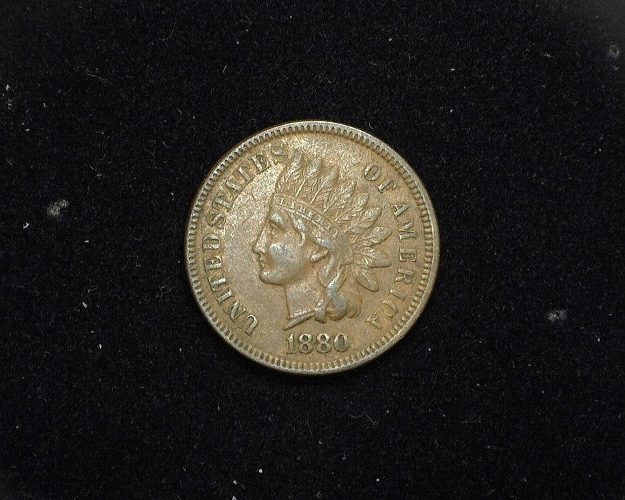 1880 Indian Head Penny/Cent VF/XF - US Coin