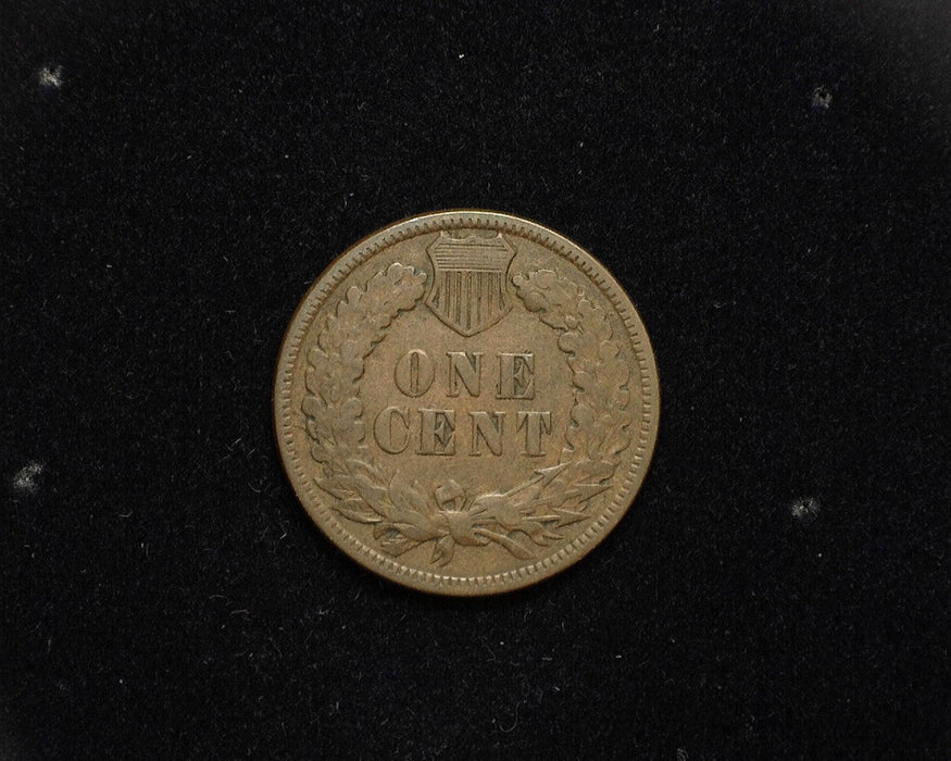 1887 Indian Head Penny/Cent F - US Coin