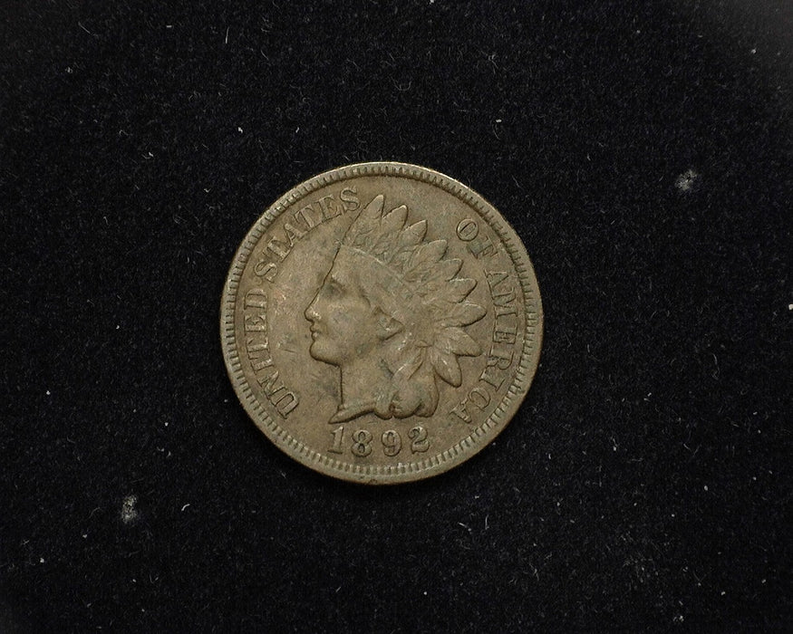 1892 Indian Head Penny/Cent VF - US Coin