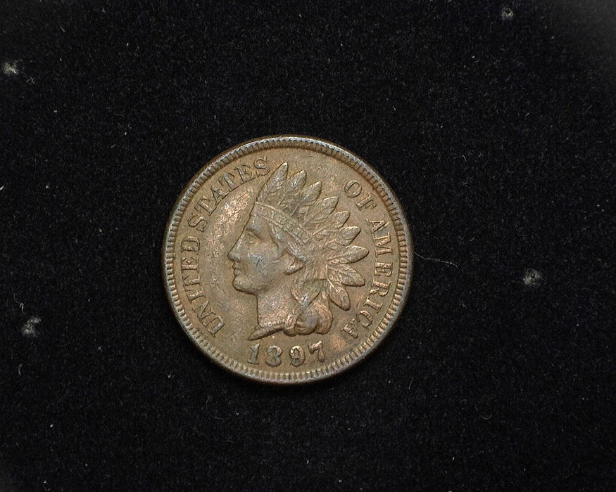 1897 Indian Head Penny/Cent XF - US Coin