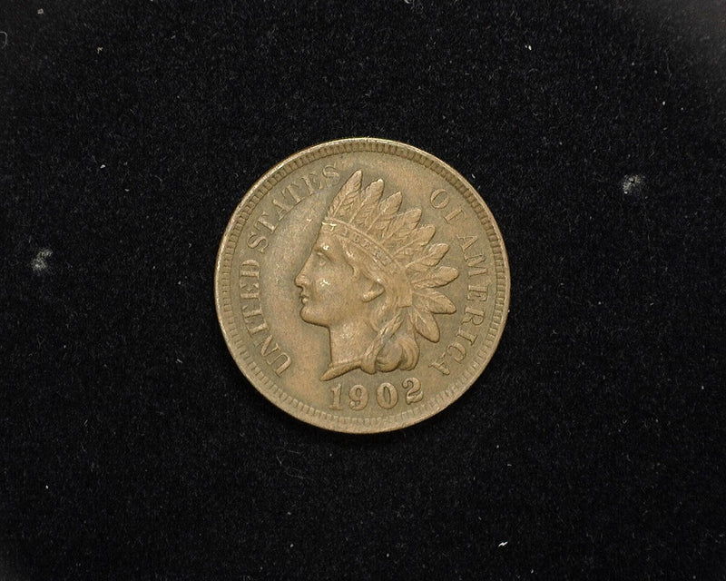1902 Indian Head Penny/Cent XF - US Coin