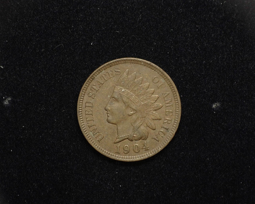 1904 Indian Head Penny/Cent XF - US Coin