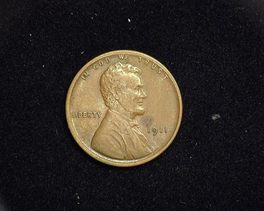 1911 Lincoln Wheat Cent XF - US Coin