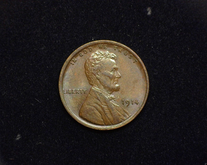 1914 Lincoln Wheat Cent UNC Brown - US Coin