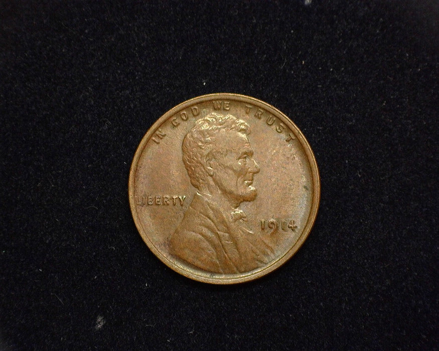 1914 Lincoln Wheat Cent AU - US Coin