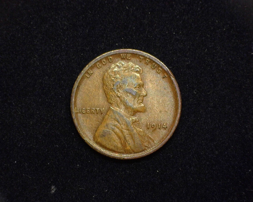 1914 Lincoln Wheat Cent XF - US Coin