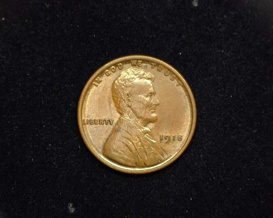 1918 Lincoln Wheat Cent AU - US Coin