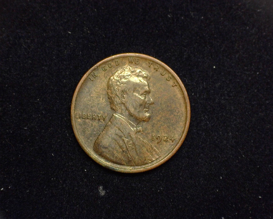1924 Lincoln Wheat Cent XF/AU - US Coin