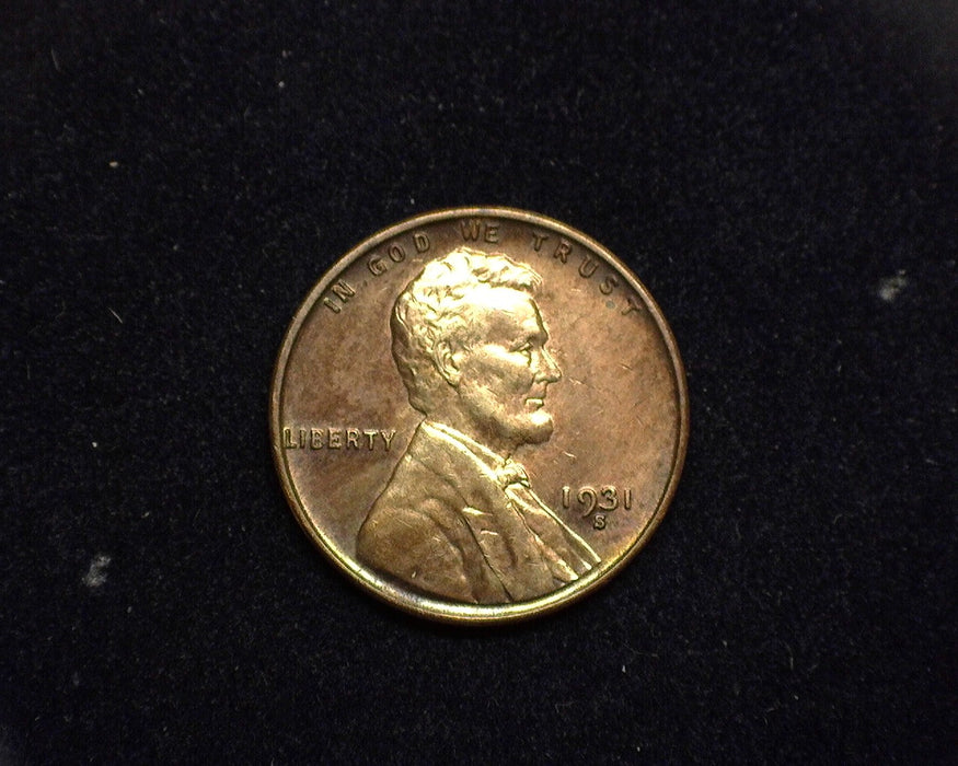 1931 S Lincoln Wheat Cent XF/AU - US Coin