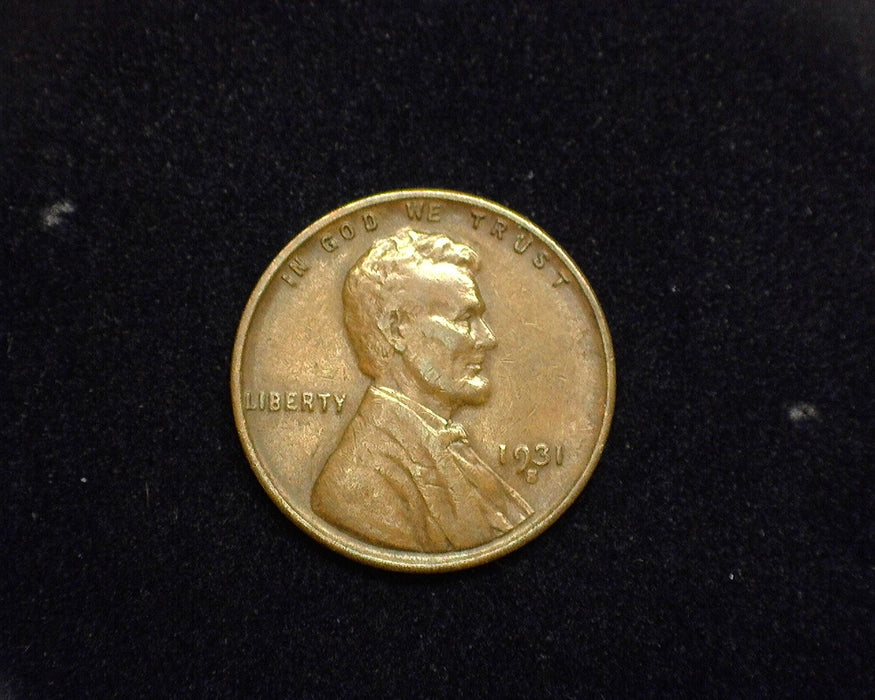 1931 S Lincoln Wheat Cent VF - US Coin
