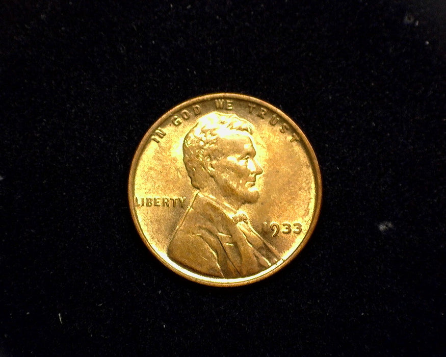 1933 Lincoln Wheat Cent BU - US Coin