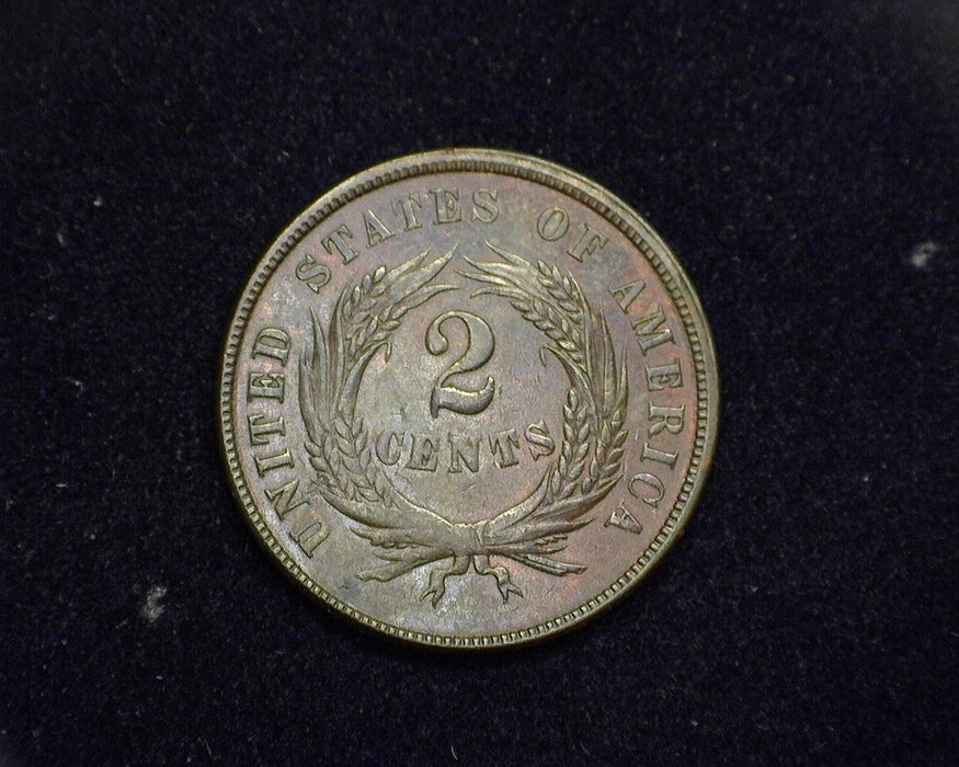 1864 Two Cent Piece Two Cent VF/XF - US Coin