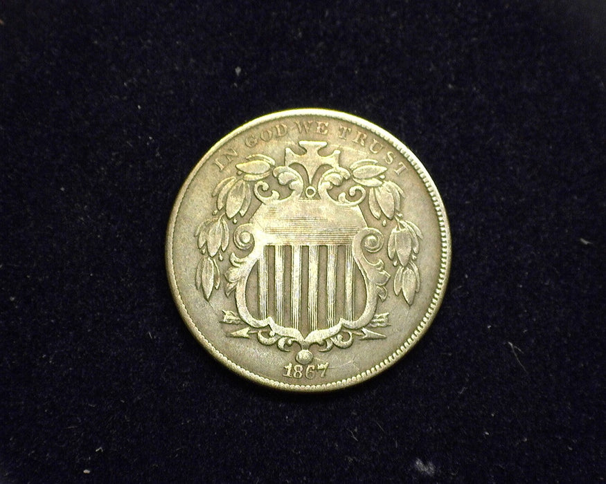 1867 Shield Nickel F - US Coin