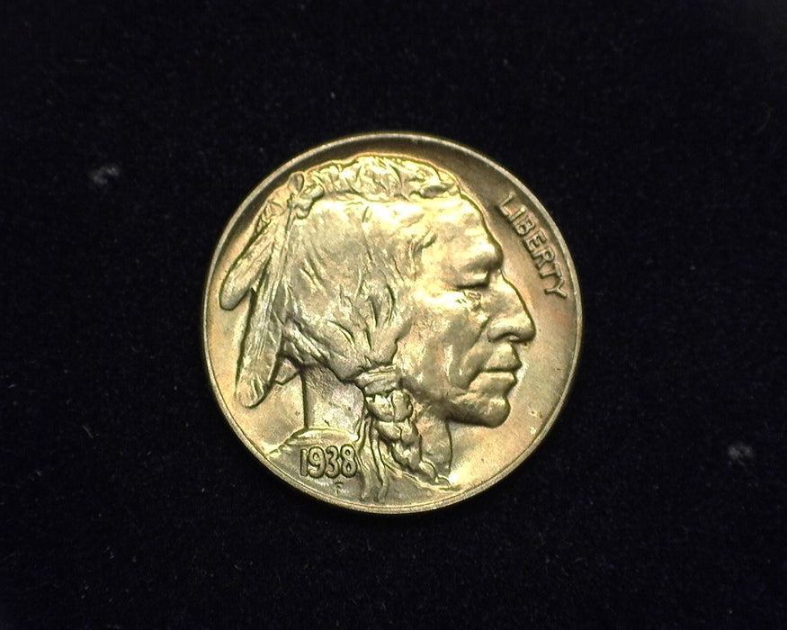 1938 D/D Buffalo Nickel BU MS65 - US Coin
