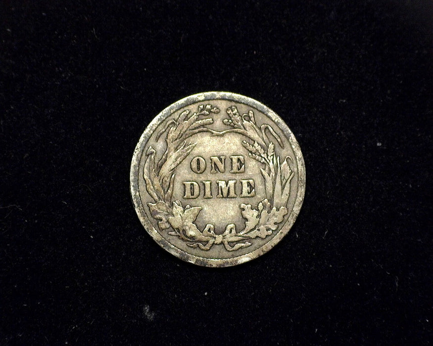1907 Barber Dime F - US Coin