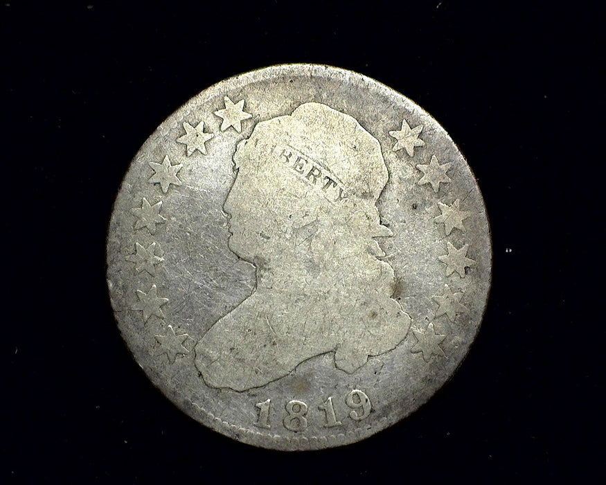 1819 Capped Bust Quarter AG - US Coin