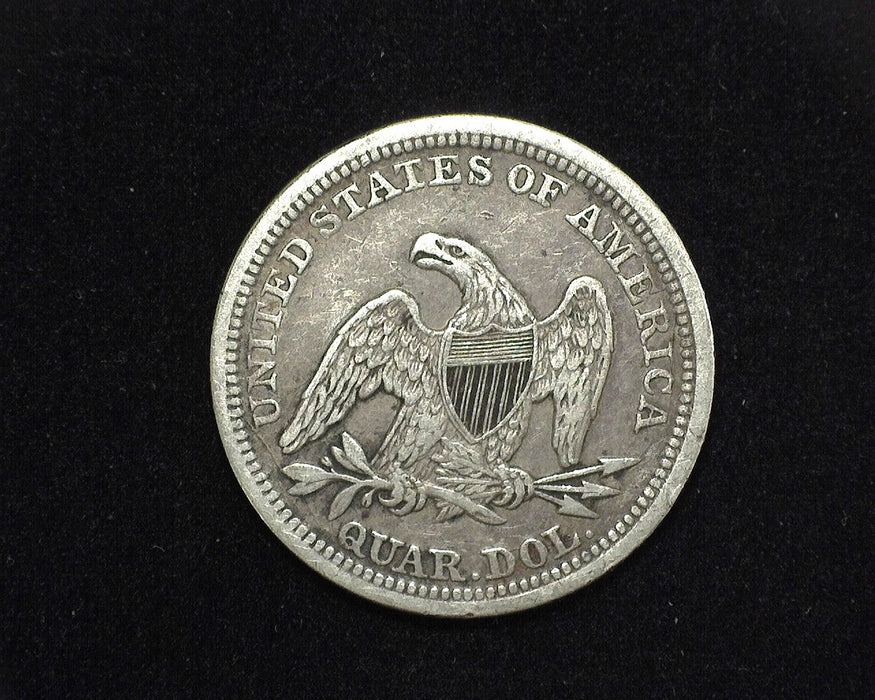 1857 Liberty Seated Quarter VF/XF - US Coin