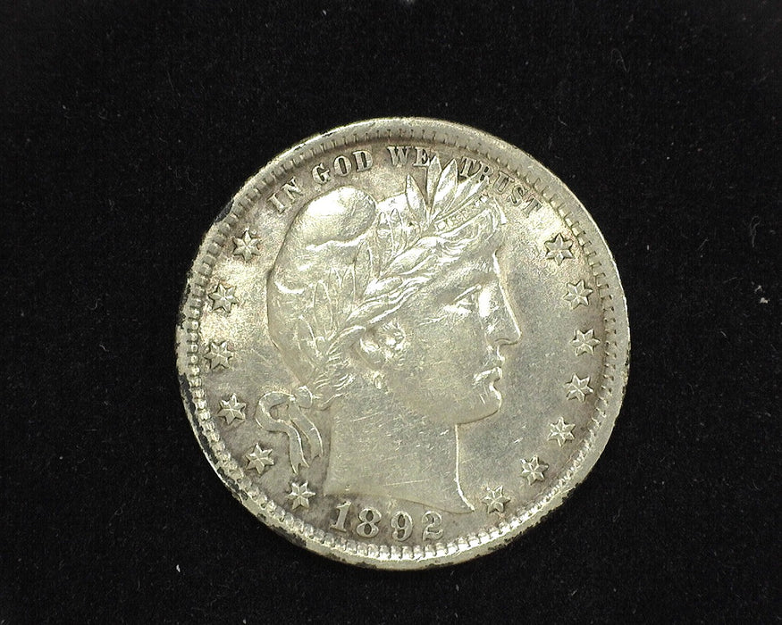 1892 Barber Quarter AU - US Coin