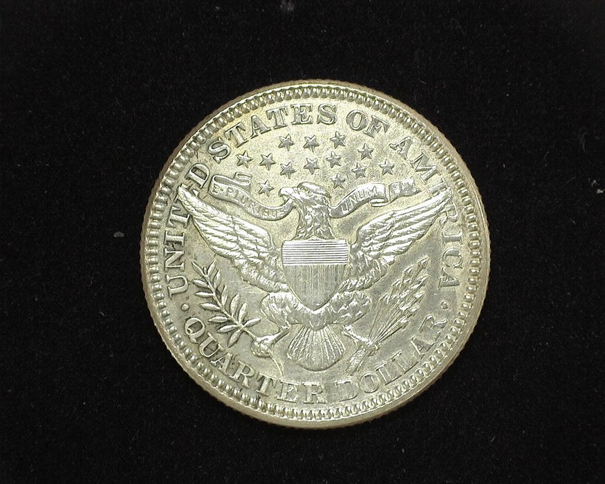 1901 Barber Quarter UNC - US Coin