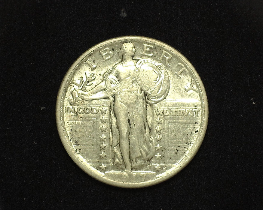 1917 TYII Standing Liberty Quarter AU - US Coin