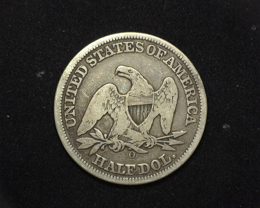 1858 O Liberty Seated Half Dollar VG/F - US Coin