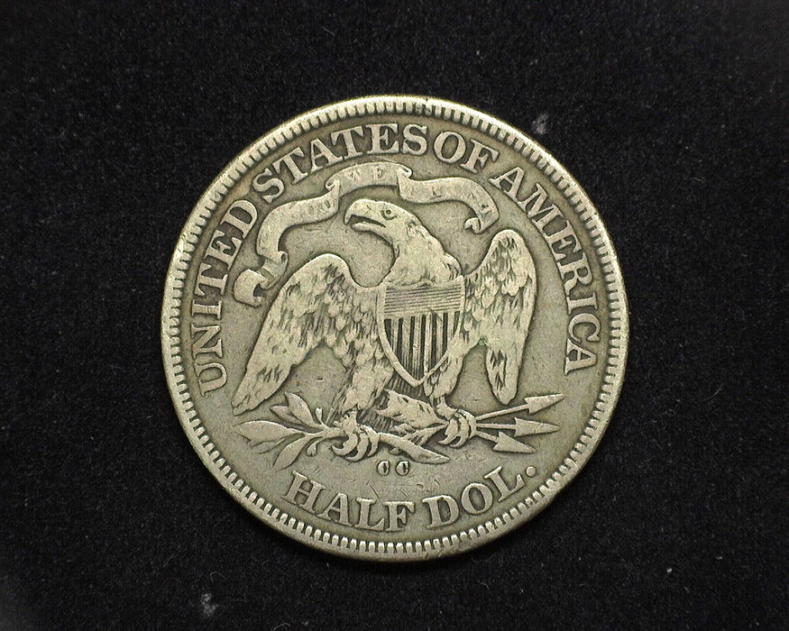 1876 CC Liberty Seated Half Dollar VG - US Coin