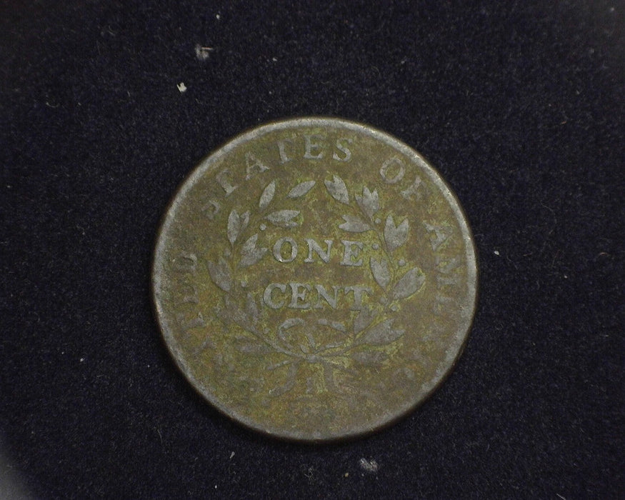 1798 Large Cent Draped Bust Cent F - US Coin