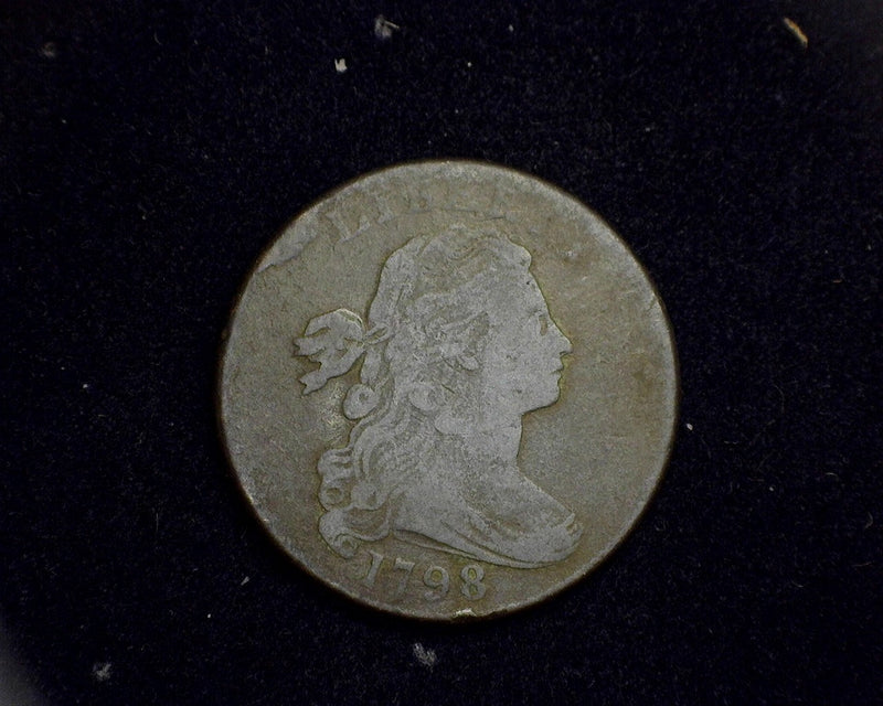 1798 Draped Bust Large Cent F - US Coin