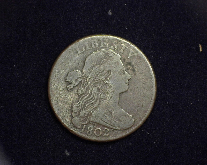 1802 Draped Bust Large Cent VF - US Coin