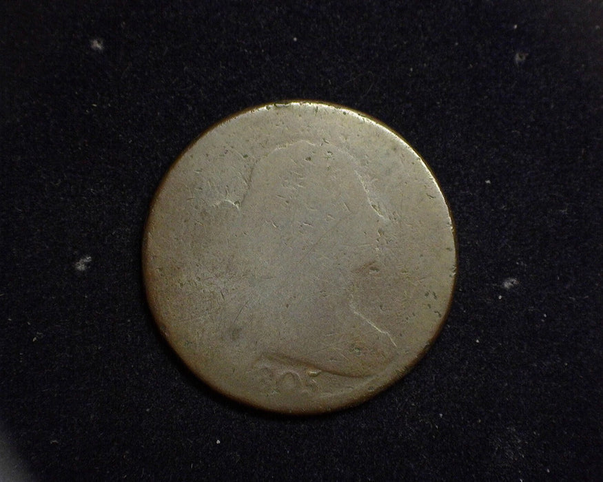 1805 Large Cent Draped Bust Cent AG - US Coin