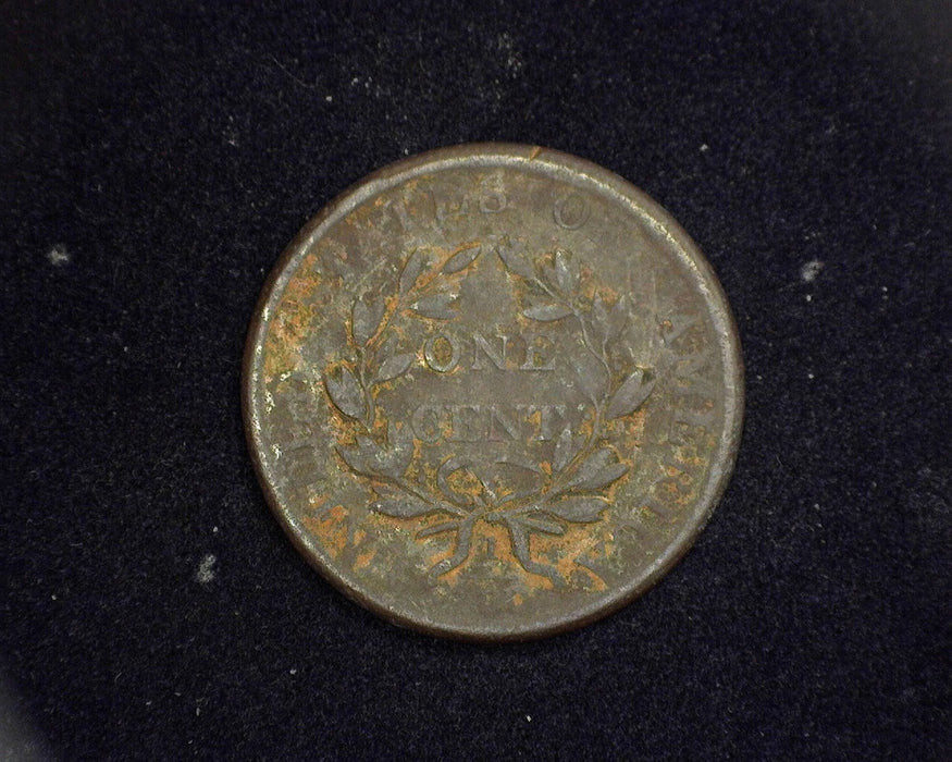 1806 Large Cent Draped Bust Cent F - US Coin