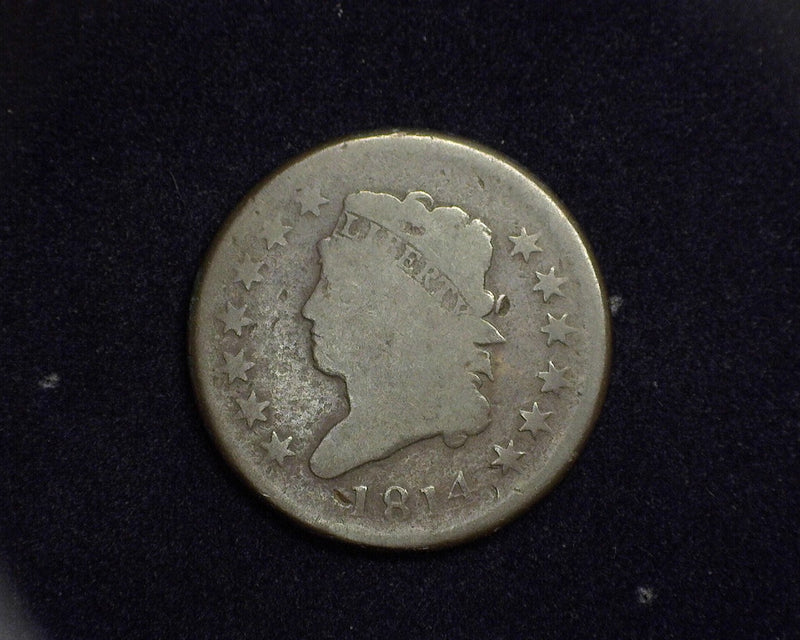 1814 Classic Head Large Cent VG - US Coin