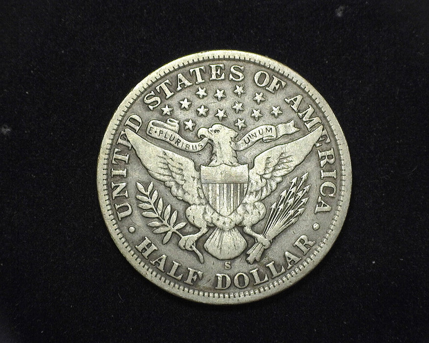 1907 S Barber Half Dollar F - US Coin