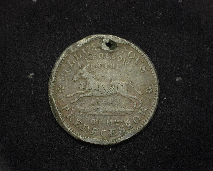 1837 Executive Hard Times Token Used L-18 HT-32 - US Coin