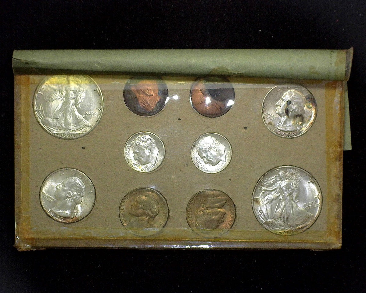 HS&C: 1947 Mint set Still in original envelope and cardboards, as ...