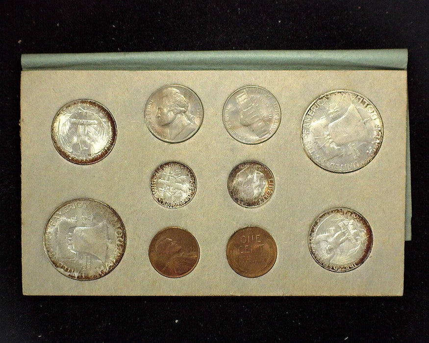 1951 Mint set in the original envelope and cardboards. Nicely toned double coins from all the mints. Nice set.