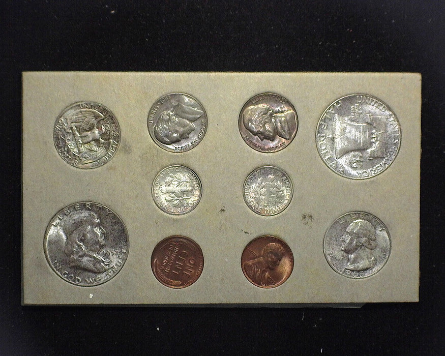 1955 Mint set in the original cardboards. Double coins from all the mints. Nice set.