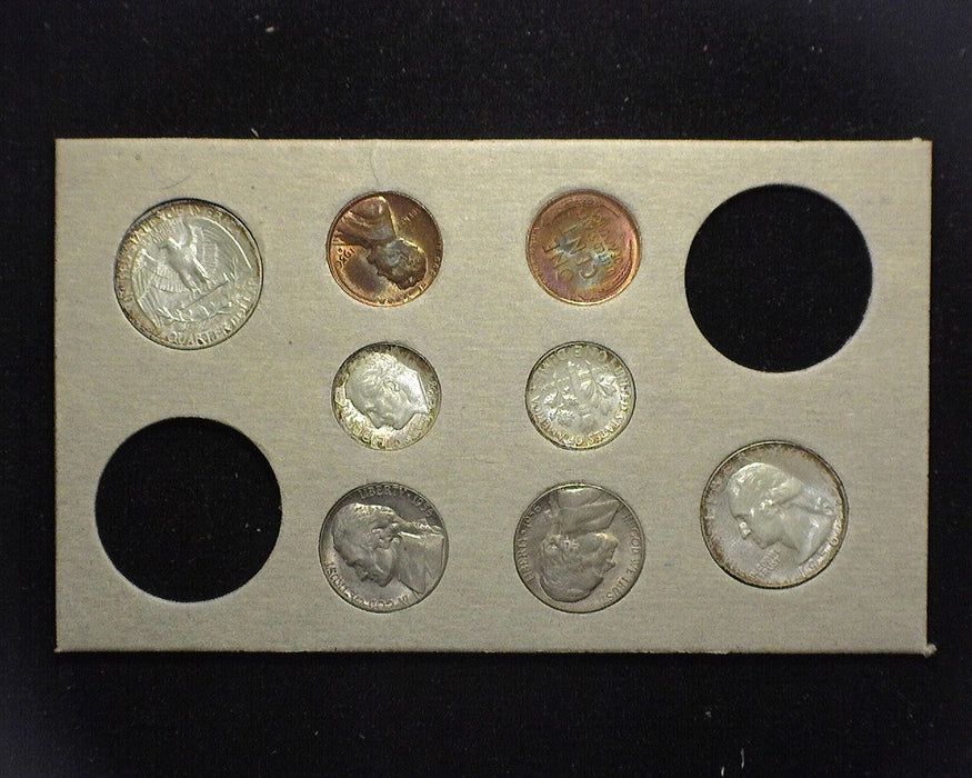 1956 Mint set 18 Coins in the original envelope/cardboards. Beautiful set, outstanding toning. Double coins.