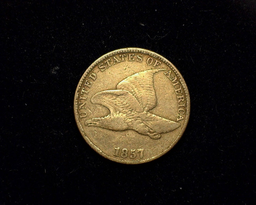 1857 Flying Eagle Cent VG