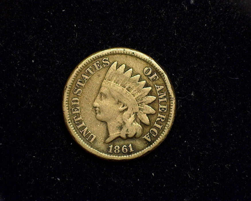 1861 Indian Head Cent VG - US Coin