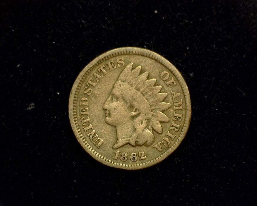 1862 Indian Head Cent VG - US Coin