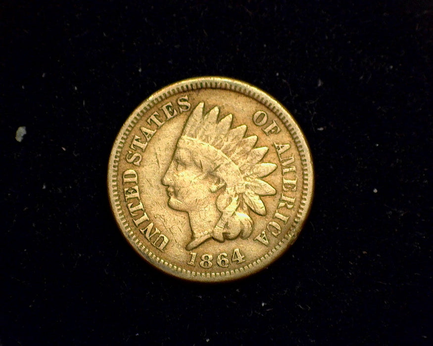 1864 Indian Head Cent VG Copper Nickel - US Coin