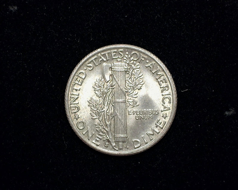 1938 S Mercury Dime BU MS-64 - US Coin
