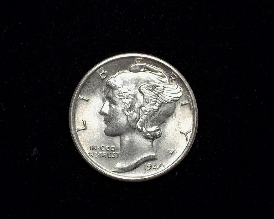 1940 S Mercury Dime BU MS-64 - US Coin