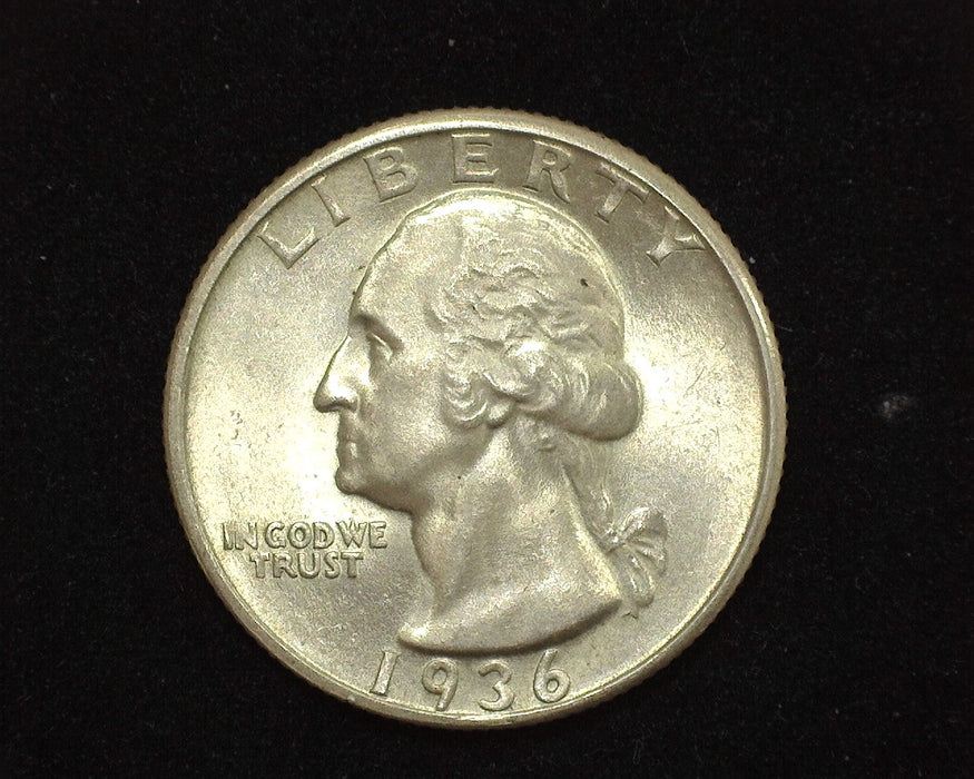 1936 Washington Quarter BU MS-64 - US Coin